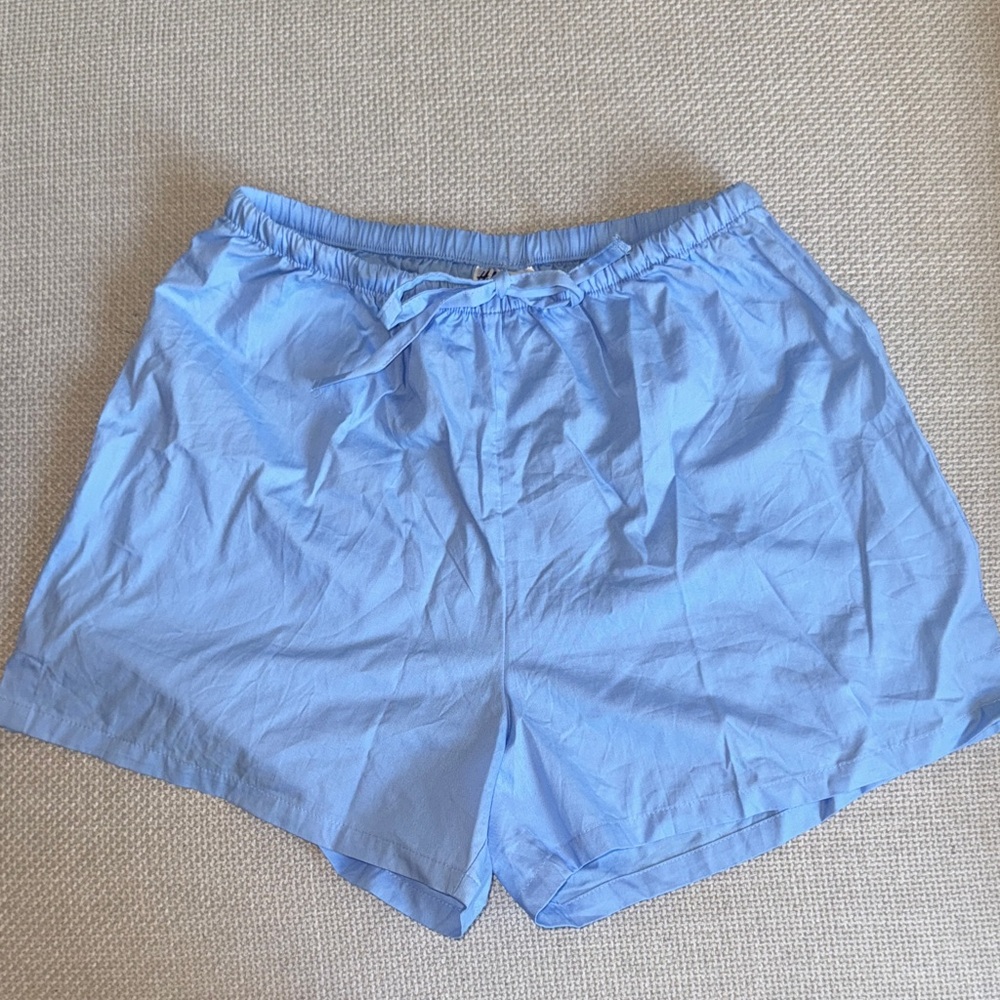H&M Sky Blue women’s cotton PJ Shorts